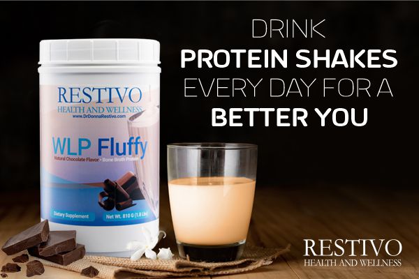 DRINK PROTEIN SHAKES EVERY DAY FOR A BETTER YOU