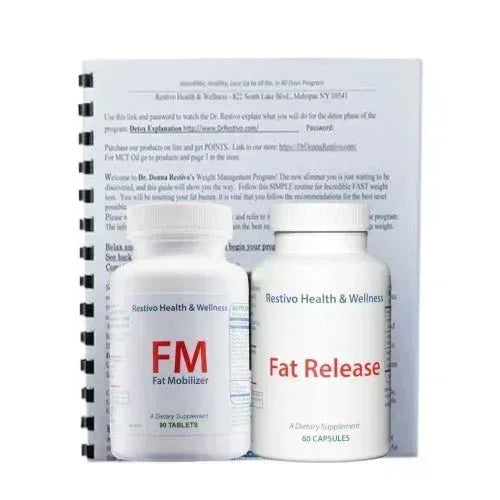 Budget Pack #6 Weight Loss - Fat Mobilize & Release Price drops to 125/month after 1st shipment - Restivo Health & Wellness