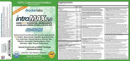 Improved Intramax - Liquid Multivitamin with 415 Natural Ingredients for Energy & Immunity - Restivo Health & Wellness