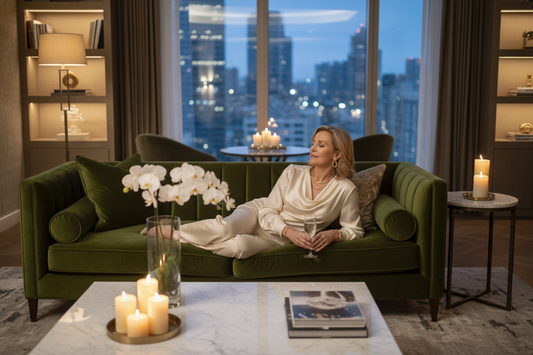 Calm evening routine with controlled appetite and balanced lifestyle