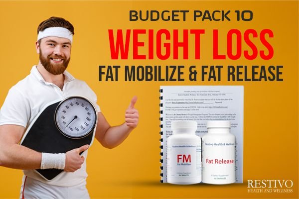 BUDGET PACK 10 WEIGHT LOSS - FAT MOBILIZE & RELEASE - Restivo Health & Wellness