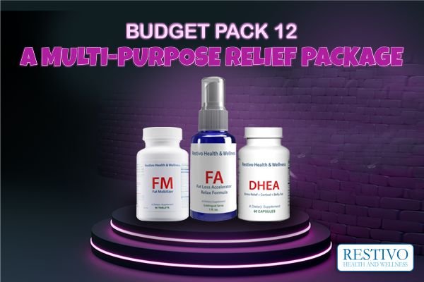 BUDGET PACK 12 – A MULTI-PURPOSE RELIEF PACKAGE - Restivo Health & Wellness