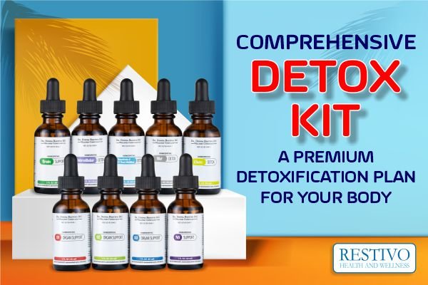 COMPREHENSIVE DETOX KIT  - A PREMIUM DETOXIFICATION PLAN FOR YOUR BODY - Restivo Health & Wellness