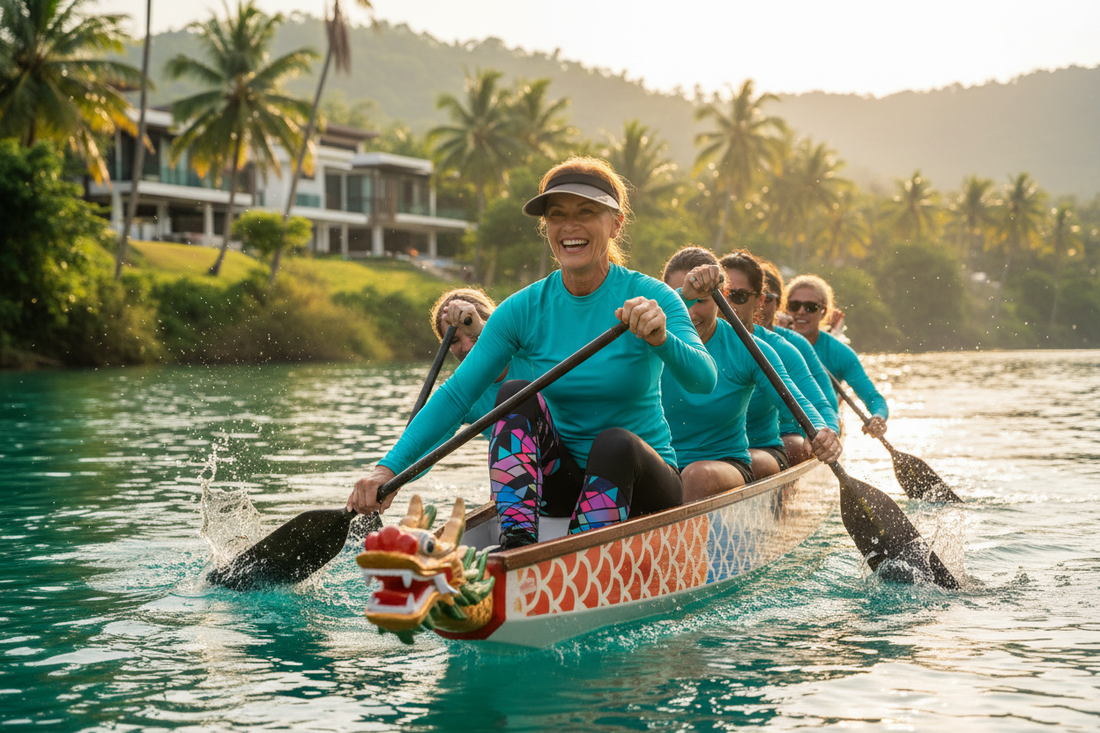 MAR 25 - DRAGON BOAT RACING: How This Team Water Sport Supports Weight Loss