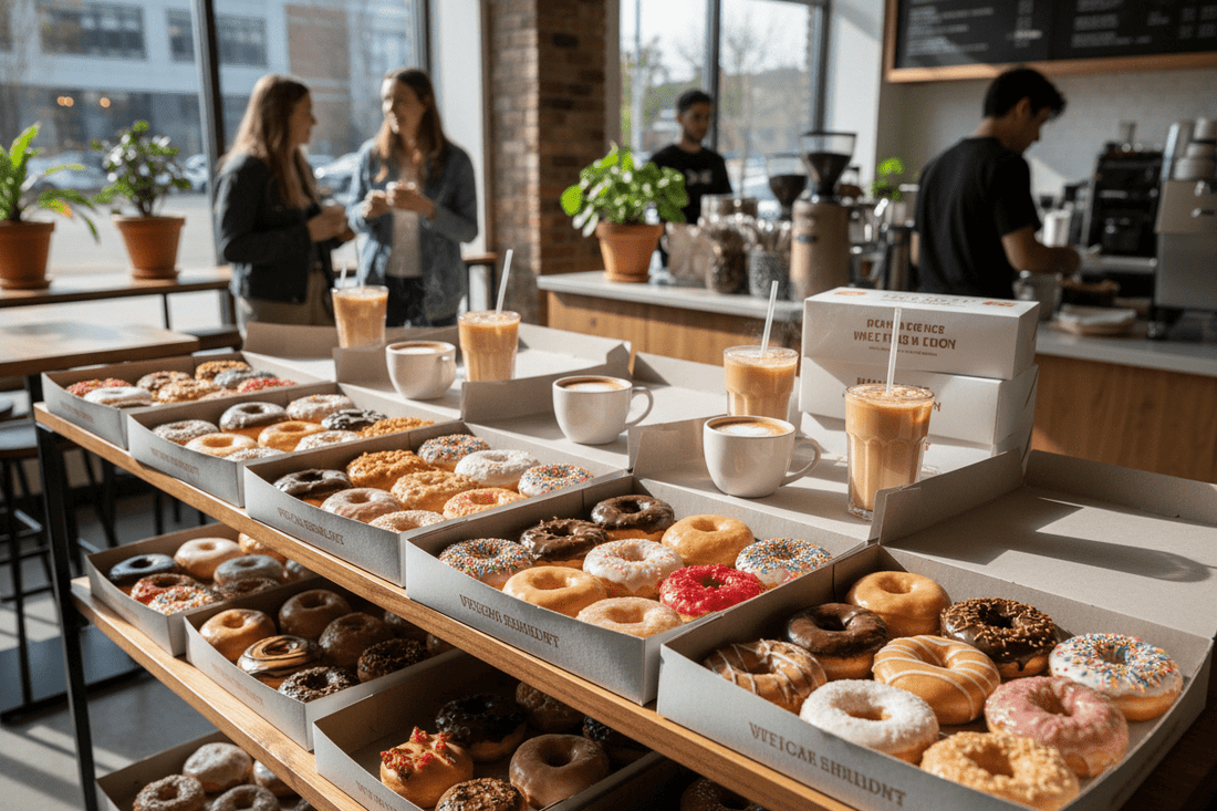 FEB 14 AM - Donut Shop Weight Gain: How Quick Stops Include Boxes of Dozen
