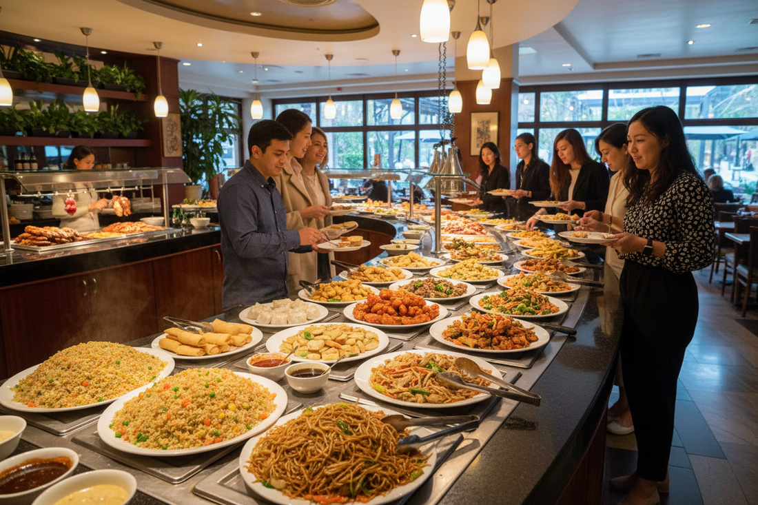 FEB 14 PM - Chinese Buffet Weight Gain: How Unlimited Plates Include Fried Rice and Noodles