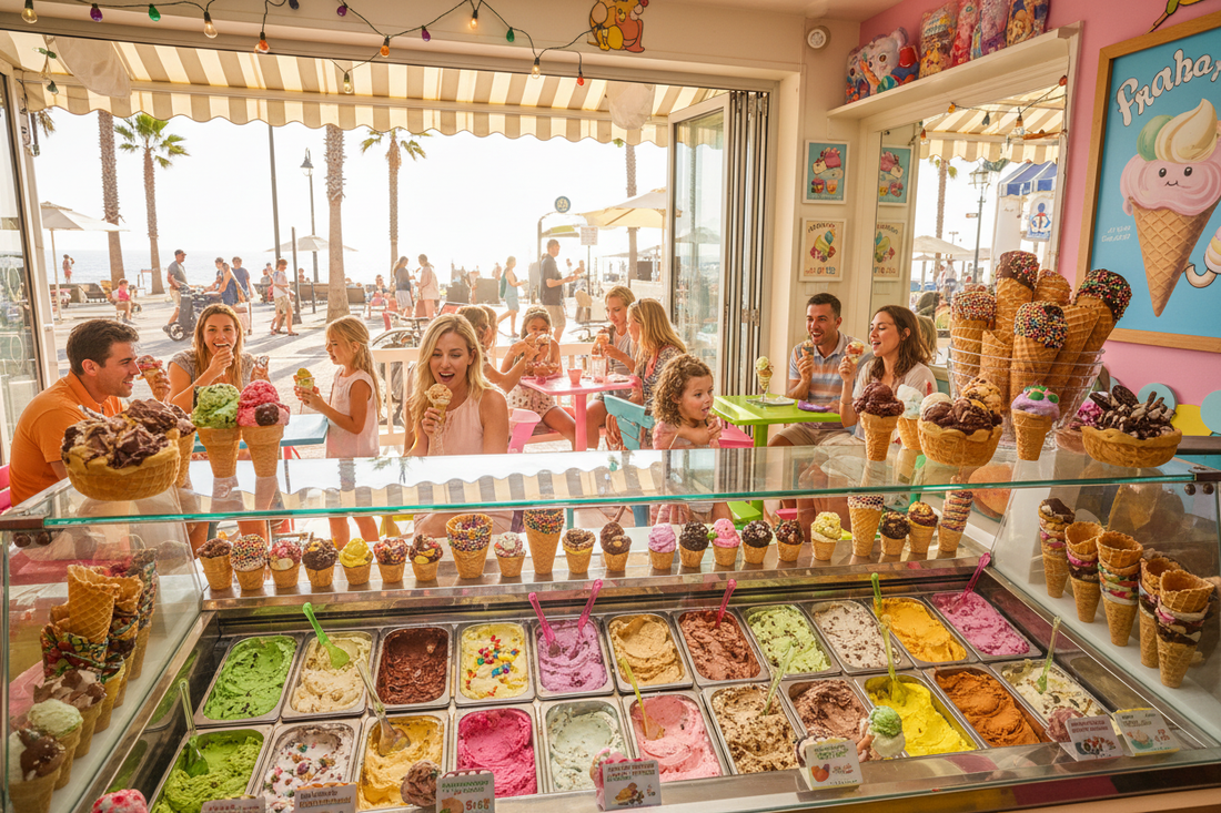 FEB 14 PM - Ice Cream Shop Weight Gain: How Summer Treats Become Daily Desserts