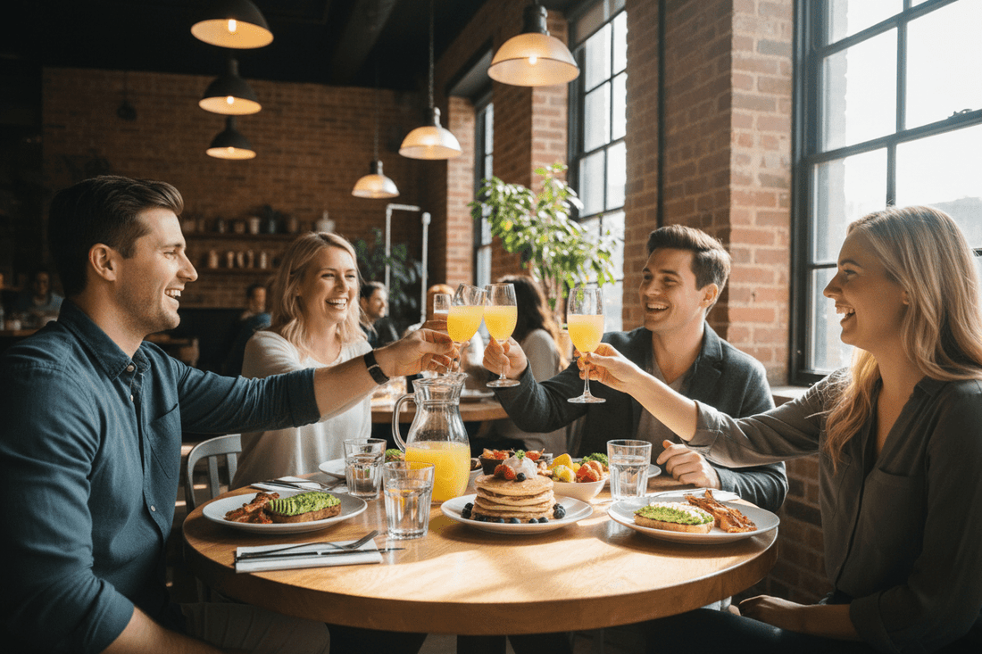 FEB 15 AM - Brunch Restaurant Weight Gain: How Weekend Meals Include Mimosas and Pancakes