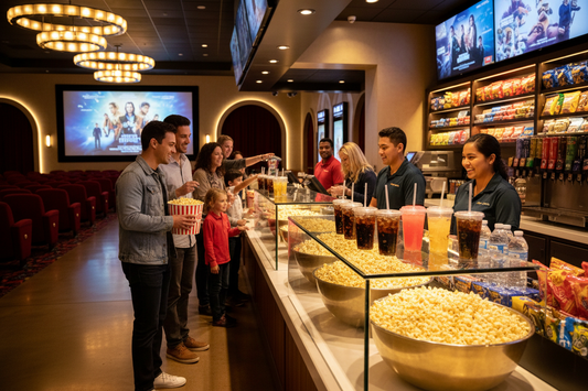 FEB 16 AM - Movie Theater Popcorn Weight Gain: How Cinema Visits Include Concession Stands