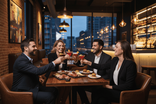 FEB 18 PM - Happy Hour Weight Gain: How After-Work Drinks Include Appetizers - Restivo Health & Wellness