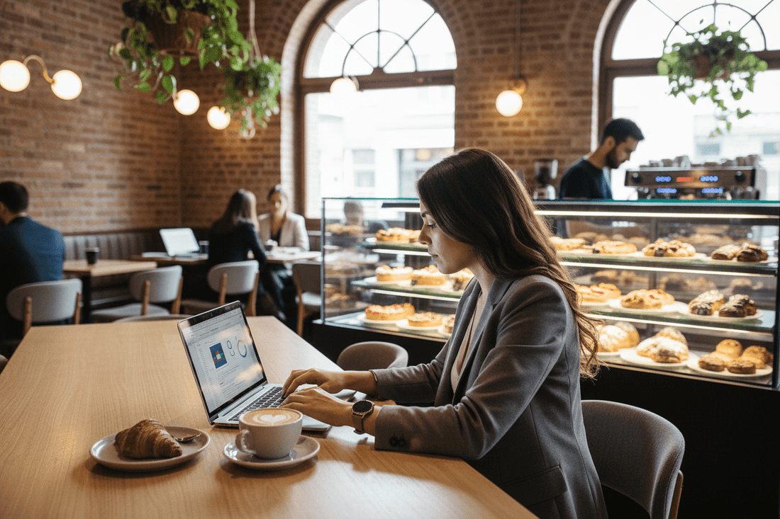 FEB 19 AM - Coffee Shop Work Weight Gain: How Remote Work Includes Pastry Cases