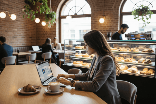 FEB 19 AM - Coffee Shop Work Weight Gain: How Remote Work Includes Pastry Cases