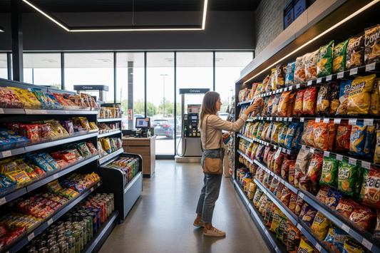 FEB 11 AM - Gas Station Snack Weight Gain: How Fuel Stops Include Candy Aisles