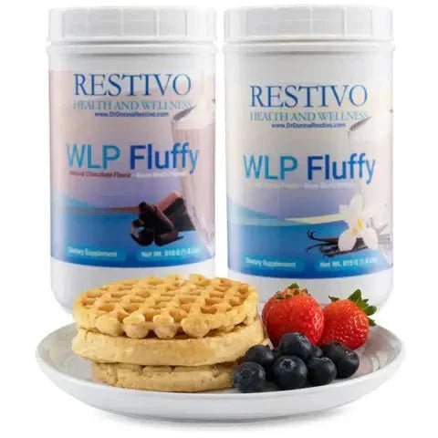 WLP Fluffy Weight Loss Shake - Chocolate and Vanilla Flavors - Restivo Health & Wellness