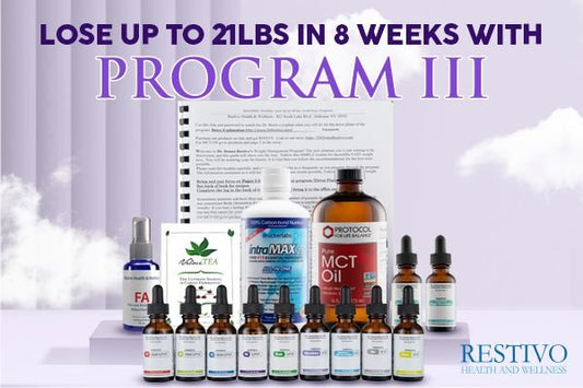 LOSE UP TO 21LBS IN 8 WEEKS WITH PROGRAM III - Restivo Health & Wellness