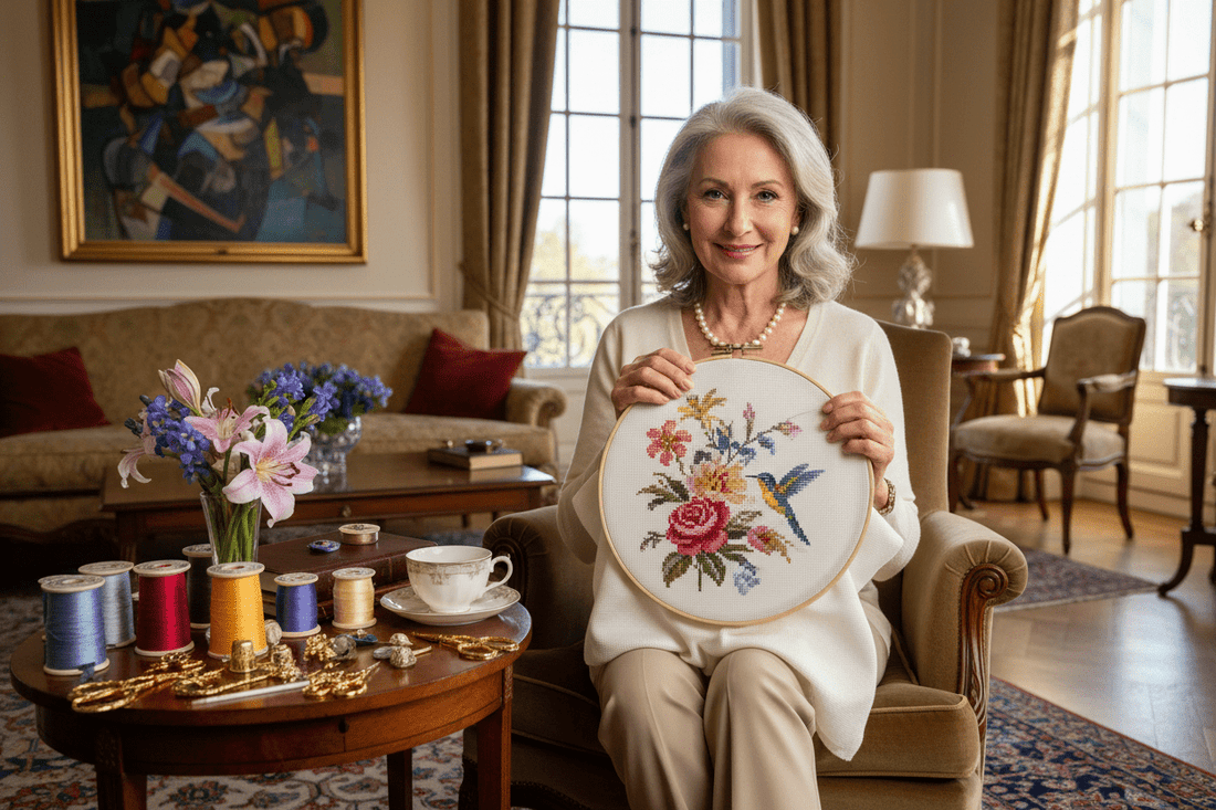 MAR 13 - Cross Stitch: Stitch Projects and Lose Weight - Restivo Health & Wellness
