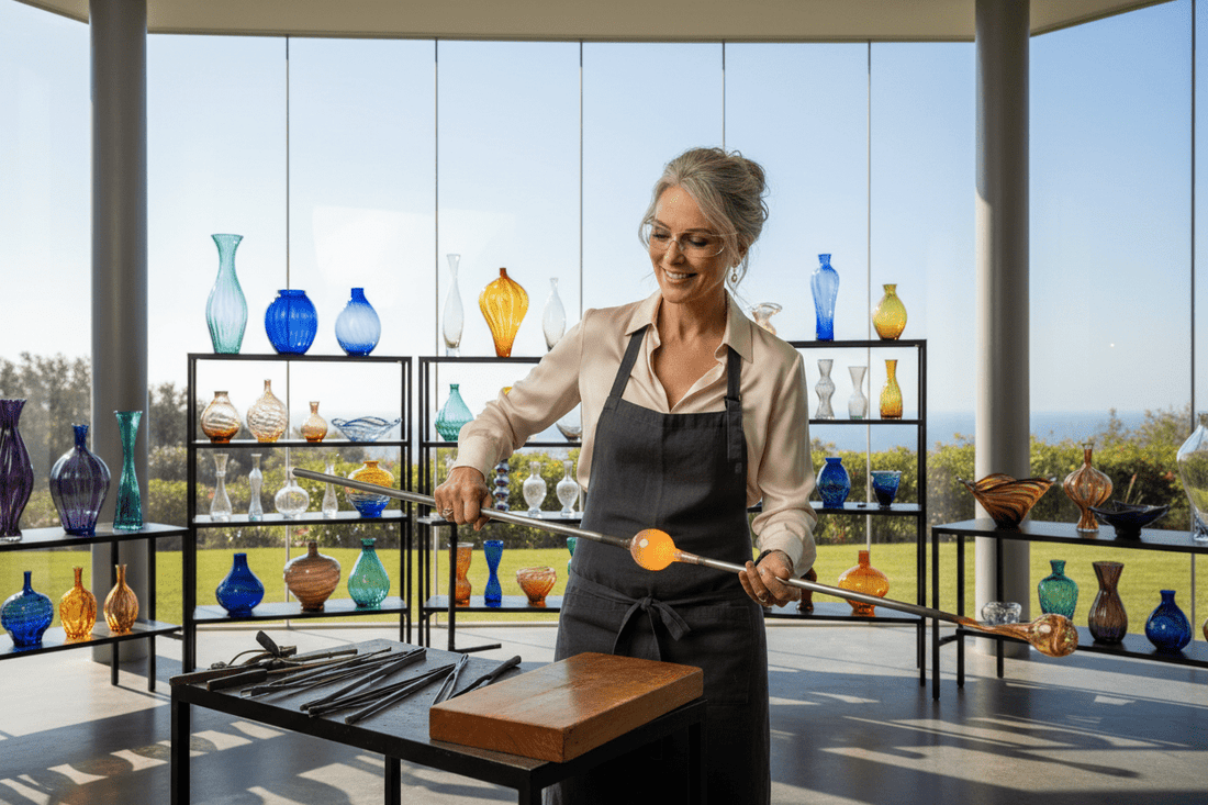 MAR 14 - Glass Blowing: Create Art and Lose Weight - Restivo Health & Wellness