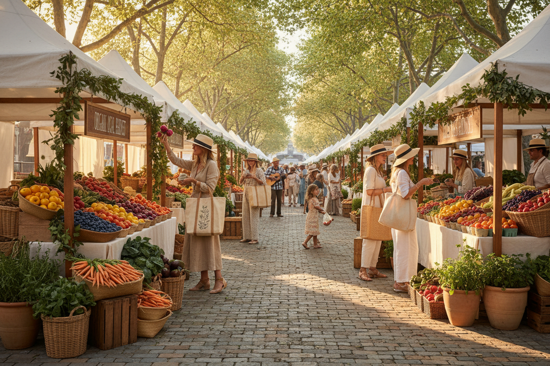 MAY 1 AM - Farmers Market Weight Gain: How Fresh Food Shopping Creates Overeating Habits