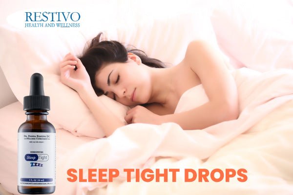 SLEEP TIGHT DROPS RE-TUNE YOUR SLEEP PATTERNS - Restivo Health & Wellness