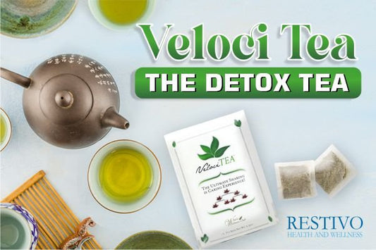 VELOCI TEA THE DETOX TEA - Restivo Health & Wellness