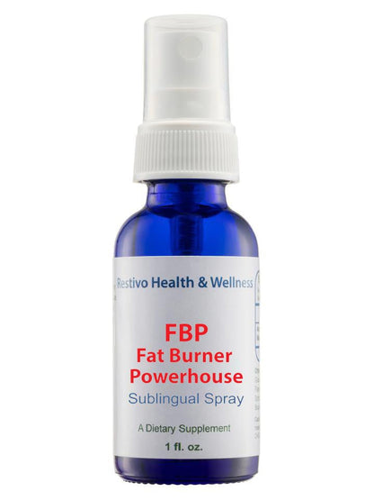 FAT BURNER POWERHOUSE SPRAY Increases Fat & Carbohydrate Metabolism by Improving Cellular Energy. - Restivo Health & Wellness