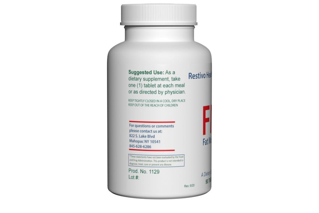 FM - Fat Mobilizer to support processing the fat after it is burned with WLP40 drops, FM supports Liver Function. - Restivo Health & Wellness