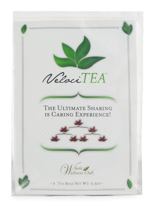 VELOCI TEA - LIVER-KIDNEY-LUNG-HEART SUPPORT make one gallon with this pak